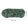 thumbnail image 2 of Unique Bargains 2pcs Office Chair Armrest Covers Gaming Chair Rotating Chair Arm Rest Covers Slipcovers Green, 2 of 7