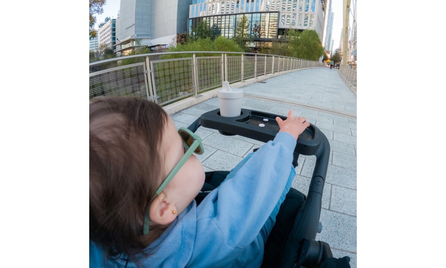 BOB Gear Wayfinder, Snack Tray, Only Compatible with Wayfinder Jogging Stroller