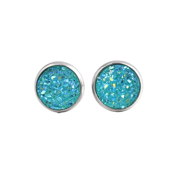 1 par de pendientes de tuerca de acero inoxidable para mujer, regalos para novias y madres, accesorio de joyería para celebración de compromiso Ropa, zapatos y accesorios Miscelánea tipo 15 Sonducket AP011021-15