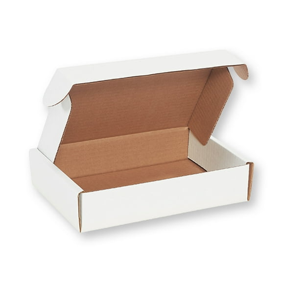 SSBM 8" x 8" x 2 3/4" ECT-32B Deluxe White Literature Shipping Mailers 50/Case