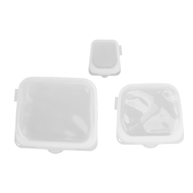 3 Bolsas De Almacenamiento De Alimentos De Silicona A Prueba De Fugas Multiusos, Contenedores Reutilizables, Bolsas De Almacenamiento De Alimentos Reutilizables, Bolsas De
