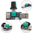 thumbnail image 4 of 3PCS 5W USB Fan Speed Controller Stepless USB Fan Speed Controller DC 5V DC 4-12V to 2.5-8V Regulator Speed Control Knob with Power Switch, 4 of 5