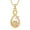 Gold, variant on Infinity Urn Necklace for Human / Pet Ashes Cremation Urn Necklace with Paw Print Pet Memorial Ash Jewelry for Dog / Cat