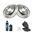 thumbnail image 2 of TRQ Rear Ceramic Disc Brake Pad & Rotor Kit w/Chemicals for 02-04 Jaguar X-Type BKA17425, 2 of 6