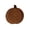 C, variant on Gardjoe Hand-crocheted Halloween pumpkin coasters 3.94x3.94in with 5 style options, knit yarn heat resistant mug rugs handmade drink mats perfect for coffee cups and cute fall table decoration