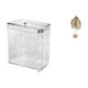 thumbnail image 1 of Papelera De Cocina Con Tapa Y Escultura De Metal En Forma De Hoja, Adorno Creativo Nórdico Para Baño, Armario, Puerta, Mesa, Fiesta, Hogar., 1 of 8