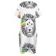 thumbnail image 4 of Lion Tuff vestido holgado con bolsillos para mujer ropa elegante Tallas grandes, 4 of 6