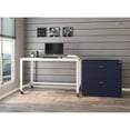 thumbnail image 3 of Pemberly Row Lateral Metal Filing Cabinet 30 in. Wide 2 Drawer Navy, 3 of 12