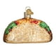 thumbnail image 3 of Vidrio soplado para árbol con adornos navideños del Viejo Mundo para tacos, 3 of 6