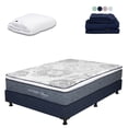 thumbnail image 1 of Colchón Individual Restonic Ghana + Box + Protector de Colchón + Sábanas Softy, 1 of 8