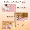 thumbnail image 7 of Yhmxh Cat Scratcher Mat, Natural Cotton Rope Cat Scratching Pad, 19.68" Round Cat Wall & Floor Scratch Pad, Durable Double - Sided Cat Scratcher, Furniture Protector for Wall, Sofa, Couch, Carpet, 7 of 7