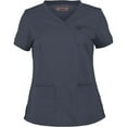 thumbnail image 2 of koi comfort women's nicole crossover v-neck solid scrub top, 2 of 2