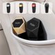 thumbnail image 1 of Basurero para coche RFUGUG | Se adapta perfectamente al portavasos | Multiusos para coches, oficinas y hogares | Duradero | Tapa de rebote mejorada y resorte resistente | Fácil de limpiar,, 1 of 8