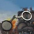 thumbnail image 1 of Gwong Electrónica Casco Pan Llavero llavero Anillo Soporte Colgante para PlayerunkNowns Battleground Pubg, 1 of 7