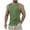 Army Green, variant on Men's Tank Tops Under $10 Solid Color Tight Fitting Breathable Sports Sleeveless Ripped Top
