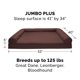 thumbnail image 2 of Furhaven Cama ortopédica para perros grandes con refuerzos extraíbles y funda lavable, para perros de hasta 125 libras - Sofá acolchado - Café, Jumbo Plus/XXL, 2 of 5