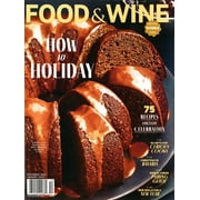 FOOD & WINE MAGAZINE - DECEMBER 2021 / JANUARY 2022 - HOW TO HOLIDAY