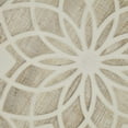 thumbnail image 3 of Madison Park Leah 27"x 1.25"D Round Two-tone Medallion Wall Decor in Natural/White, 3 of 9