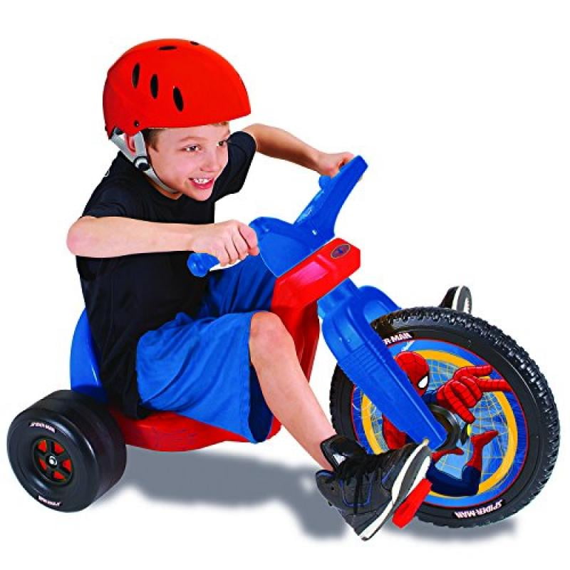 spiderman tricycle walmart