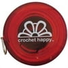Knit Happy 75775 Crochet Happy Tape Measure-Red