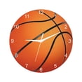 thumbnail image 1 of Basketball Football Baseball Volleyball Clock Creative Wall Clock Silent Motion for Decoration, 1 of 3