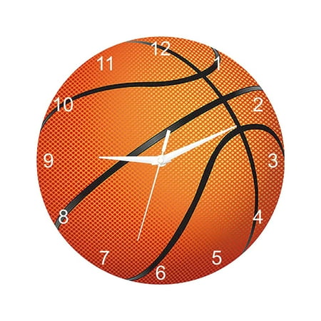 large digital clock gold room decor digital alarm clocks for bedrooms Basketball Football Baseball Volleyball Creative Clock Wall Bedroom Living Room Decoration Motion Mute Punching