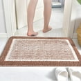 thumbnail image 2 of Rewenti Bathroom Rugs Soft and Absorbent Microfiber Bath Rugs Non-Slip Machine Washable Bath Mats for Bathroom Floor Tub and Shower, 2 of 7