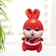 thumbnail image 5 of Adorno de Escritorio Suave de Felpa de Conejo de Estilo Chino año Nuevo Animal Relleno Almohada para Tienda Decoración de Mesa de Oficina de 20 centímetros Macarena Juguetes de peluche, 5 of 8