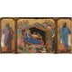thumbnail image 1 of Cuadro Decorativo - La Natividad con los profetas Isaías y Ezequiel, 1308-1311 Jr  Impresión en canvas, estrechado., 1 of 2