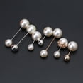thumbnail image 2 of Personalized 7 Pcs Imitation Double Pearl Safety Pins Hat Scarf Clips Safety Pin, 2 of 6