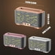 thumbnail image 2 of rose gold Flame Aromatherapy Humidifier,usb Essential Oil Diffuser 2 Color Lights,for Home Office Decor Gift, 2 of 5