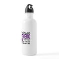 thumbnail image 3 of CafePress - Bravest Hero I Knew Pancreatic Cancer Stainless Wa - Stainless Steel Water Bottle, Sports Bottle, 1.0L, 3 of 5