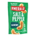 thumbnail image 3 of Emerald Nuts, Salt and Pepper Cashews, Stand Up Bag, 5 Ounce (Pack of 3), 3 of 8