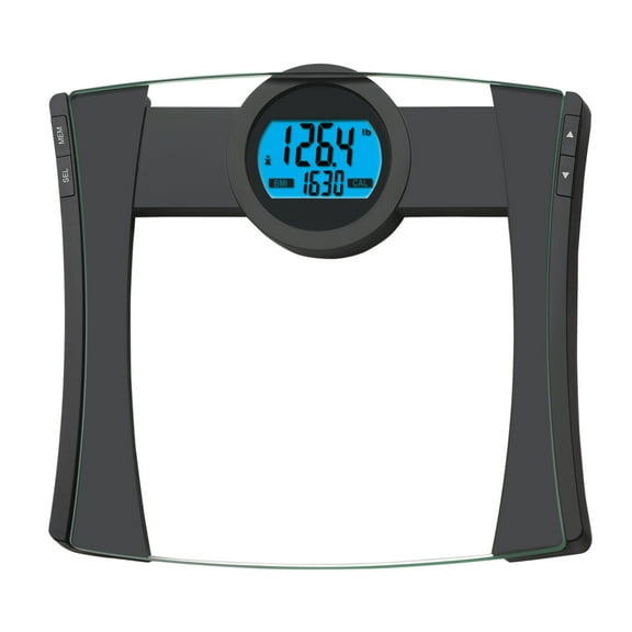 EatSmart 440 LB Capacity CalPal Digital Bathroom Scale with BMI and Calorie Intake