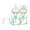 Clear, variant on Dr. Brown's Anti-Colic Options+ Wide-Neck Glass Baby Bottle, 9 oz/270 ml, Slow Flow Nipple, BPA Free, 0m+, 2 Pack