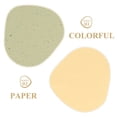 thumbnail image 2 of Miangastore Disposable Oil-Absorbing Paper Assorted Color 300Pcs 3.9x2.7x0.1in, 2 of 9