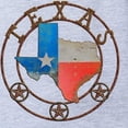 thumbnail image 2 of CafePress - Texas Wrought Iron Barn Art - Cute Infant Baby Football Bodysuit, 2 of 3
