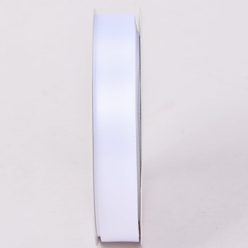 Yama Ribbon, Mega Single Face Ribbon White 0.625inch x 75 feet