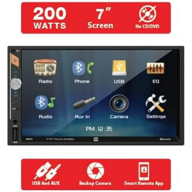 Dual Electronics DMR74 7-inch LED Digital Media Touch Screen