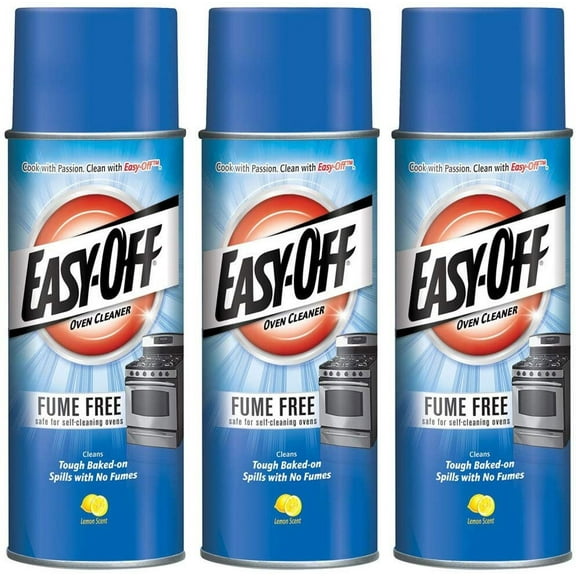 Easy-Off Fume Free Oven Cleaner, Lemon 14.5 oz Can Pack of 3