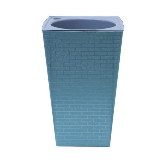 Plant Pots Tall Self Watering Indoor Outdoor For Patio Planter Pot Decorative Gardening Square Flower Pots