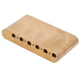 thumbnail image 3 of Brass Bridge Block,Brass Bridge Block Single Guitar Brass Bridge Block Guitar Accessories Masterfully Created, 3 of 14