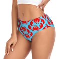thumbnail image 2 of Balery Cartoon Crabs Ropa Interior de Algodón para Mujer con Dibujo – Braguitas Cómodas y Elásticas, Estilo Clásico-X-Large, 2 of 6