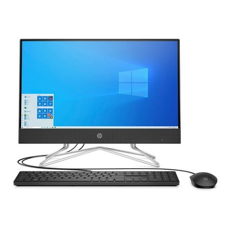 HP 22-df 21.5" All-In-One Intel Core i3 10th Gen 4.1GHz 1TB HDD + 128GB SSD 8GB Jet Black (Refurbished)