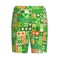 thumbnail image 2 of Lsque St Patrick's Day6 Mens Sleep Pajama Shorts,Short Pajama Pants, Cotton Ultra-Soft Knit-X-Large, 2 of 9