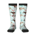 thumbnail image 1 of Balery Cute Pug Dogs Calcetines novedosos Calcetines deportivos Calcetines hasta la rodilla Calcetines de algodón Calcetines originales y geniales, 1 of 6