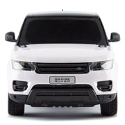 CMJ RC Cars: Range Rover - White - 1:24 Scale, Remote Control Radio SUV Vehicle, 2.4 Ghz, LED Headlights, Indoor-Outdoor Racing Toy, Licensed Model