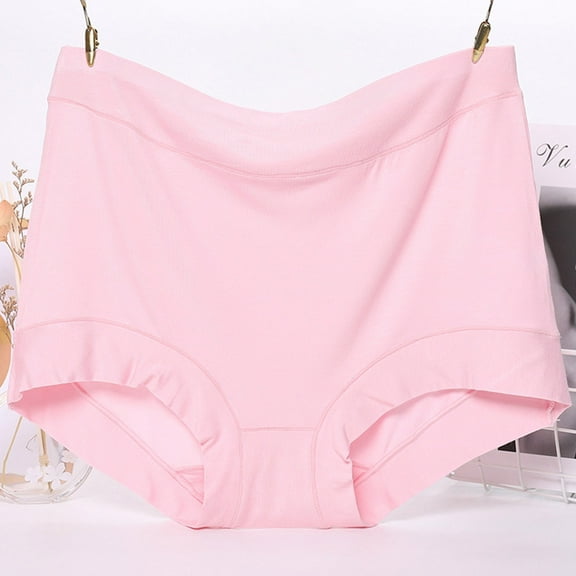Alkepwun Cotton Underwear for Women Soft & Thin No Show Modal Underwear Quick Dry Panties for Summer Plus Size on Clearance