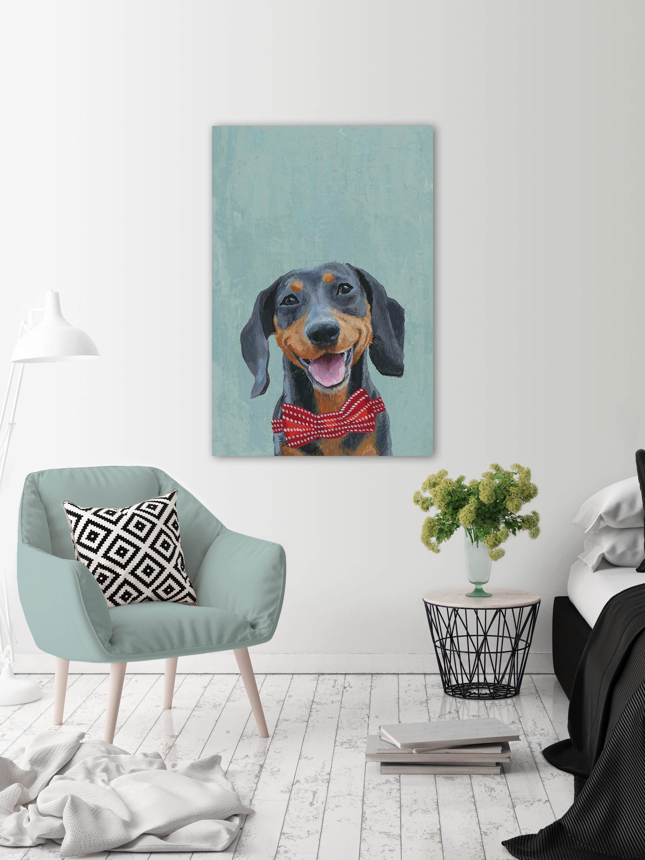 Marmont Hill "Happy Face" Painting Print on Wrapped Canvas
