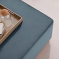 thumbnail image 3 of Modway Tilden Large 28" Square Performance Velvet Upholstered Ottoman Patio Furniture, 3 of 9